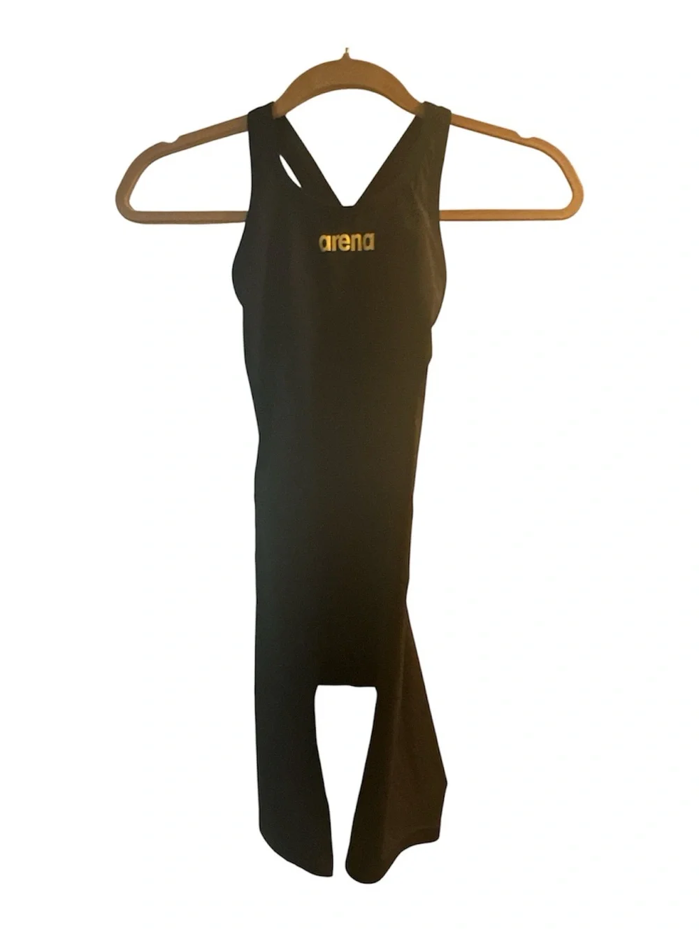 Arena Powerskin Women's Black One-Piece Racing Swimsuit Size 24